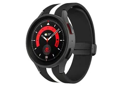 Samsung Galaxy Watch 5 strap - black/white - magnetic