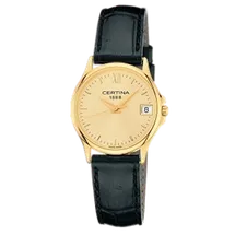 Certina Band C15691606831A 15/12mm schwarzes Leder