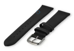 Seamless and smooth strap 18mm - black