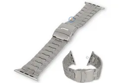 Apple Watch 45 Stahl band - Titan silber