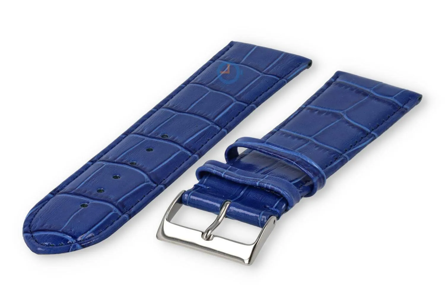 XL Calfskin watch strap - 26mm - royal blue