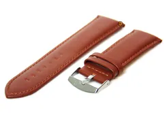 Watchstrap 24mm classic havanabrown leather