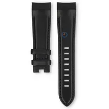 Edox Chronorally 01129 Uhrenarmband Schwarz Leder