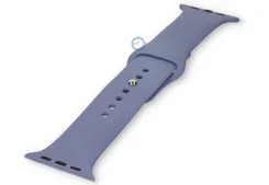Apple watch strap silicone - Grey Purple - 38/40/41/42mm (M/L)