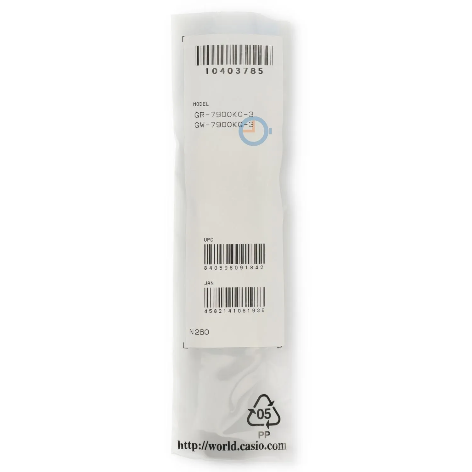 Casio watchstrap GR-7900KG-3ER