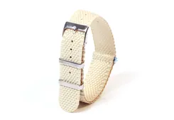 Watchstrap 20mm nylon cream