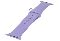 Apple watch strap silicone - Maximum Purple - 44/45/46/49mm (S/M)