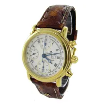 Leather strap Maurice Lacroix CR6047-YP011-13E