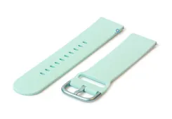 watchband 20mm silicone blue coral