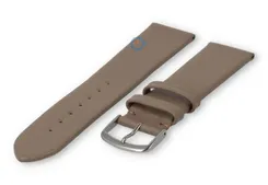 Seamless and smooth strap 22mm - taupe