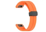 Garmin Fenix 6 strap - orange - magnetic