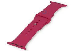 Silikon Uhrenarmband Apple Watch - Cherry Pink - 44/45/46/49mm (S/M)