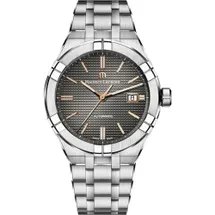 Leather strap Maurice Lacroix AI6008-SS001-331-1