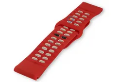 Sport strap for Coros Vertix 2 - red/white