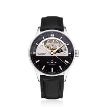 Edox Les Vauberts 85019 Uhrenarmband schwarz