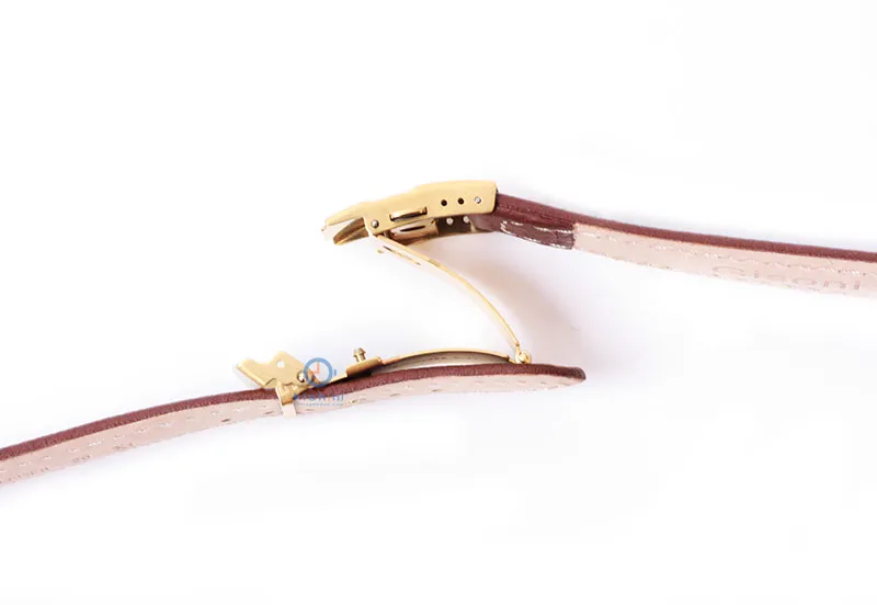 Folding clasp 18mm matt gold