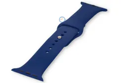 Apple watch strap silicone - Navy blue - 38/40/41/42mm (M/L)