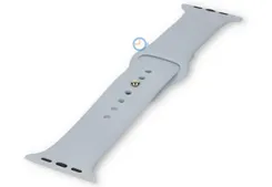 Apple watch strap silicone - Powder blue - 38/40/41/42mm (M/L)