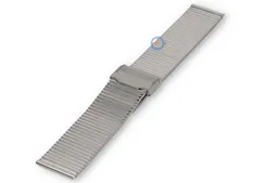 Classic steel bracelet - 22mm - silver