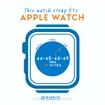 Apple maat / Size