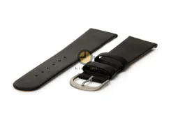 Danish Design watchstrap 20mm leather black