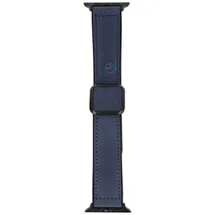 Luxus Leder band Apple 41mm - Navy