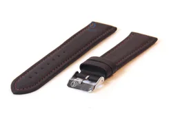 Watchstrap 24mm brown leather