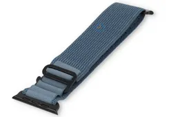 40mm Light Blue Alpine Loop strap Apple Watch - black