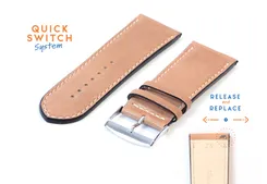 Watchstrap 26mm light brown