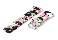 Samsung Galaxy 46mm watchstrap with swirl print