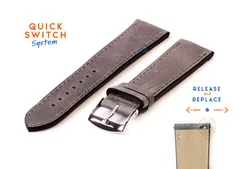 Watchstrap 20mm grey