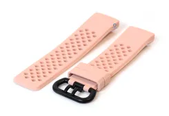 Fitbit Charge 3 perforated watchstrap pink