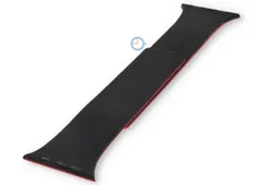 Bicolor Apple strap - black/red pebble - 45mm