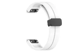 Garmin 20mm strap - white - magnetic