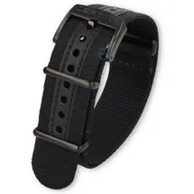 Certina Band C0326073805100A 21/21mm schwarzes nylon