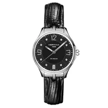 Certina Band C0212101605600A 14/14mm schwarzes Leder