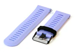 Silicon watch band 26mm - mauve