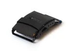 Folding clasp 22mm matt black