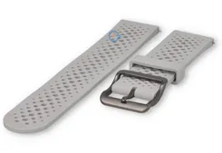 22mm watch strap Garmin Venu 3 - grey - perforated