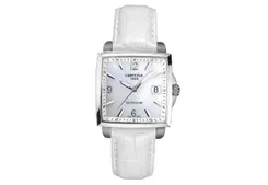 Certina Band C0013101611700A 19/16mm weiß Leder ohne Schließe