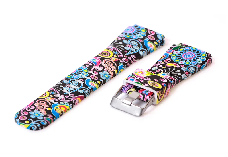 Samsung Galaxy 46mm watchstrap with flower print