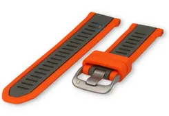 20mm bands Garmin Vivoactive 6 - orange/grey