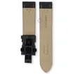 Certina Armband C0016391605702A 21/20 mm schwarzes Leder