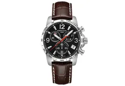 Certina Band C0344171605700A 20/18mm XL braun Leder ohne Schließe